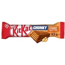 KitKat Chunky čokoládová tyčinka s oplatkou a arašídovou náplní 42g