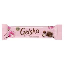 Fazer Geisha Mléčná čokoláda s náplní z lískových oříšků a nugátu 37g