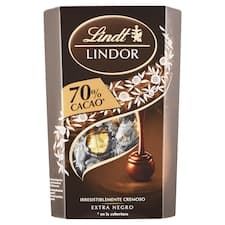 Lindt Lindor Extra hořká čokoláda s jemnou náplní 337g