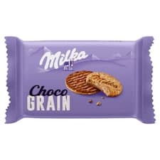 Milka sušenky Choco Grain polomáčené, mliečna čokoláda 42g