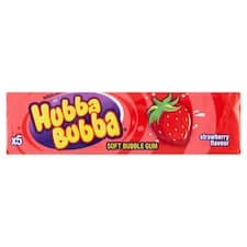 Wrigley's Hubba Bubba Strawberry 5 ks 35g