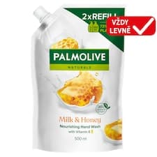 Palmolive Naturals Honey & Milk tekuté mýdlo náhradní náplň 500ml