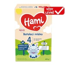 HAMI 4 batolecí mléko 600g