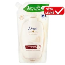 Dove Nourishing Silk Tekuté mýdlo náhradní náplň 500ml