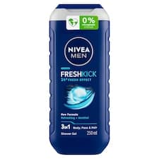Nivea Men Fresh Kick 3 v 1 Sprchový gel 250ml