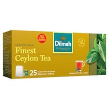 Dilmah Ceylon Gold cejlonský černý čaj pravý 25 x 2g (50g)