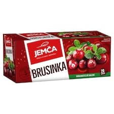 Jemča Brusinka ovocný čaj aromatizovaný 20 x 2g (40g)