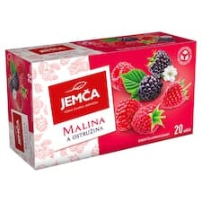 Jemča Malina a ostružina ovocný čaj aromatizovaný 20 x 1,75g (35g)