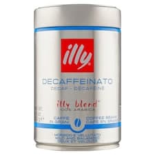 illy Decaffeinato pražená zrnková káva bez kofeinu 250g