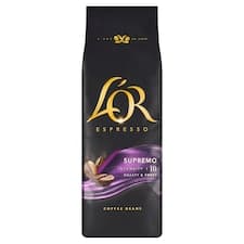 L'OR Espresso Supremo káva pražená zrnková 500g