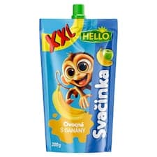 Hello Ovocná svačinka s banány 200g