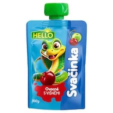 Hello Ovocná svačinka s višněmi 100g