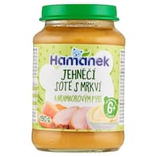 Hamánek Jehněčí soté s mrkví a bramborovým pyré 190g