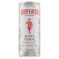 Beefeater London Dry Gin & Tonic 250ml