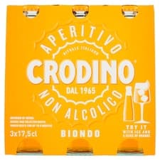 Crodino Biondo Tri Pack Soft Drink 3 x 175ml