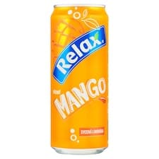 Relax Sycená limonáda příchuť mango 330ml