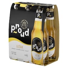 Proud Pivo ležák ochucený 6 x 0,33l (1,98l)