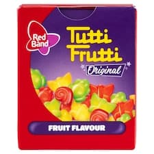 Red Band Tutti Frutti Original želé pastilky s ovocnou příchutí 15g