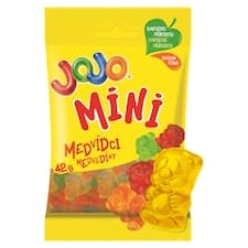 JOJO Medvídci Mini želé bonbóny s ovocnými příchutěmi 42g
