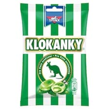 SFINX Klokanky bonbóny s náplní s příchutí mentolu a eukalyptu 90g