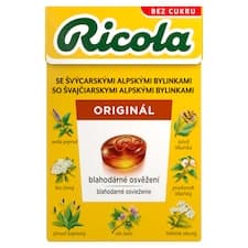 Ricola Bylinný Originál švýcarské bylinné bonbony 40g