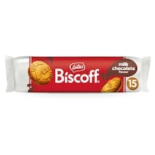 Lotus Biscoff Karamelizované sušenky spojené náplní s příchutí mléčné čokolády 150g