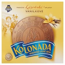 Opavia lázeňské oplatky Kolonáda vanilkové 195g