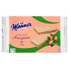 Manner Křupavé oplatky s krémovou oříškovou náplní 110g