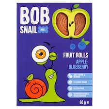 Šnek Bob Jablečno-borůvkové rolky 60g