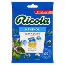 Ricola Mentol extra silný 75g