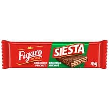Figaro Siesta oplatka oříšková 45g