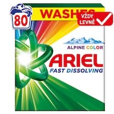 Ariel Alpine Color Prací Prášek, 4.4kg, 80 Praní