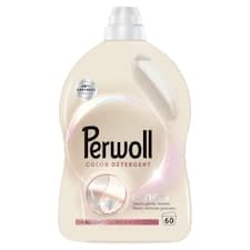Perwoll Light Colors prací gel na světlobarevné a bílé oblečení 60 praní, 3000ml