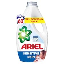 Ariel Tekutý Prací Prostředek Pro Citlivou Pokožku, 2.7l, 60 Praní