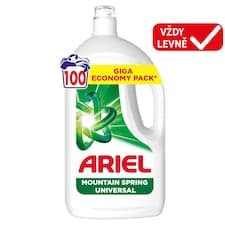 Ariel Tekutý Prací Prostředek Mountain Spring Universal, 4.5l, 100 Praní