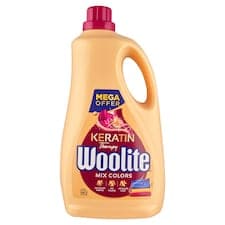 Woolite Keratin Therapy tekutý prací přípravek na barevné prádlo 60 praní 3,6l