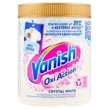 Vanish Oxi Action Crystal White prášek na bělení a odstranění skvrn 970g