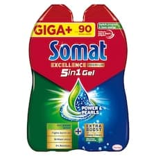 Somat Excellence Premium 5in1 přípravek na mytí nádobí v myčce 1620ml