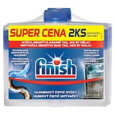 Finish Fresh hloubkový čistič myčky 2 x 250ml