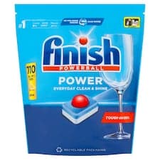 Finish Powerball Power All in 1 Lemon tablety do myčky nádobí 110 ks 1,76kg