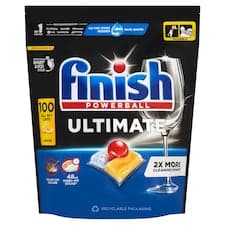 Finish Ultimate kapsle do myčky nádobí - Lemon 100 ks