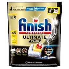 Finish Ultimate Plus kapsle do myčky nádobí - Lemon 45 ks