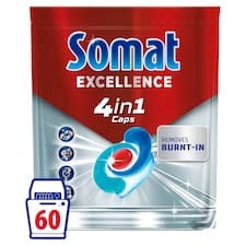 Somat Excellence 4in1 kapsle do automatické myčky na nádobí 60 ks 1140g