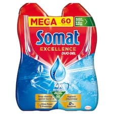 Somat Excellence Duo gel do myčky na mytí nádobí 2 x 540ml