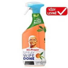 Mr Proper Wipe Done Odmašťovací Čisticí Sprej Peps Mandarin 800ml