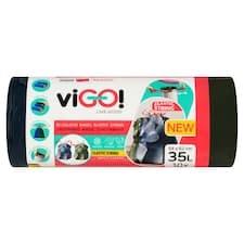 Vigo Odolné pytle s elastickou páskou 54 x 62 cm 35 l 10 ks
