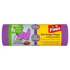 Fino Premium Handles Berries Blend pytle na odpadky 60l 15 ks