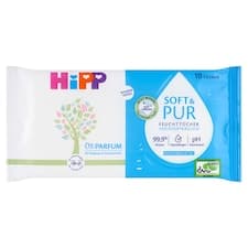 HiPP Soft & Pur čisticí vlhčené ubrousky 10 ks