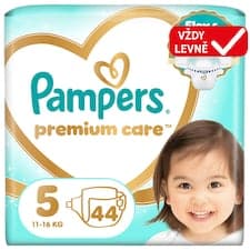 Pampers Premium Care Velikost 5, 44 Plenek, 11kg-16kg