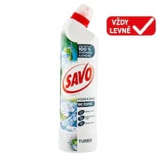 Savo Turbo na vodní kámen WC gel 700ml